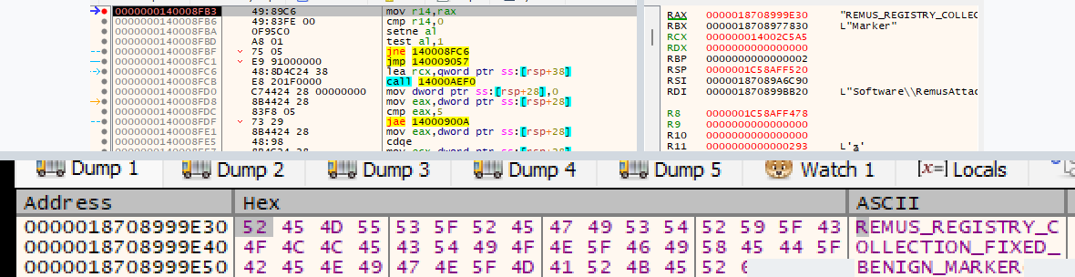 Raw registry value after the query helper returns