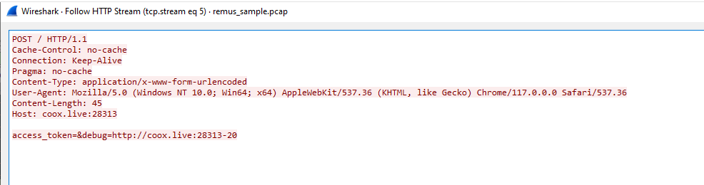 Figure 4c — Probe beacon via Follow HTTP Stream